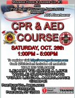 AHA Heartsaver CPR & AED at Pine Bush Ambulance