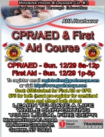 AHA Heartsaver First Aid - December 29th